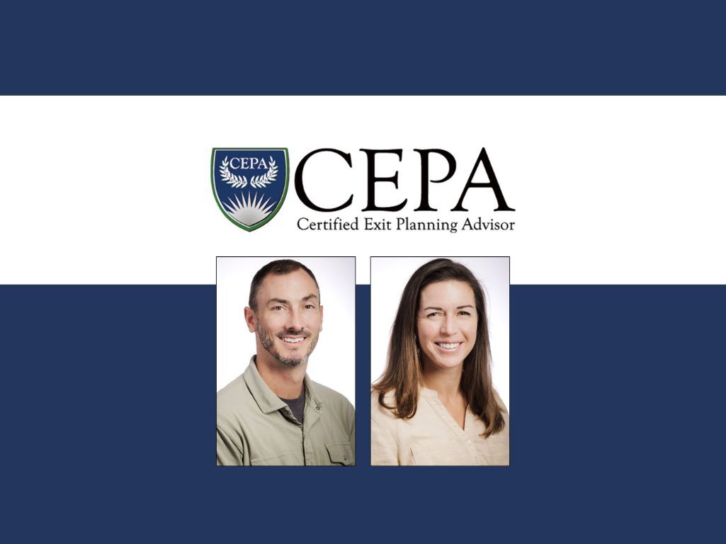 Certified Exit Planning Advisors Nick Davis and Sarah Davis
